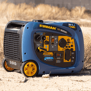 Firman Dual Fuel Inverter 3200/2900W Recoil Start Gasoline or Propane Powered Parallel Ready Portable Generator