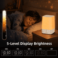 thumbnail image 6 of LEIKE Sunrise Alarm Clock with Sound Machine & Wake Up Light, White Noise & Nature Sounds for Adult Sleep, Gradual Sunrise Simulation, 6 of 10