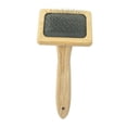 thumbnail image 1 of Mascota Perro Gato Mango De Madera Alambre De Metal Aseo Cepillo De Pelo Peine Para Alfombra Piel, 1 of 9