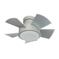 thumbnail image 2 of Vox 26" Titanium Dimmable LED Smart Flush Mount Ceiling Fan with Remote Control, 2 of 4