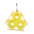 thumbnail image 3 of Soporte para pelota de golf, regalo para él, bolsa de transporte para pelota de golf portátil de fácil fijación Amarillo, 3 of 8