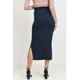 thumbnail image 3 of High Waisted Bodycon Maternity Midi Skirt, 3 of 3