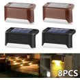 thumbnail image 2 of Solar Deck Light Outdoor, Led Step Light Waterproof Landscape Lighting For Stairs, Steps, Fences, Yards, Yards, Driveways, Passages, Yards, Backyards, 2 of 5