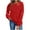 #321-Red, variant on Women's Plus Size Valentines Day Tops Round Neck Love Prints Long Sleeve Sweatshirts Gifts