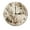 FFclock061, variant on ZXCXRQFa Grapes Wine Glass Bottle Wall Clock Silent 10 Inch Battery Operated Non Ticking Round Decorative Wood Quiet Clocks for Bedroom Office School Home