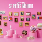 Mini Brands Create Mini Masterpieces Series 1 Capsule by ZURU - Surprise Unbox DIY Collectible Toy for Kids Ages 3+