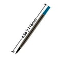 thumbnail image 2 of Jaymo Replacement for Parker Quink 1950324 - Measures 4.56 in / 116 mm Long - Rollerball Pen Refill - 2 Blue, 2 of 4