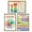 Set of 3 Feelings & Emotions, variant on LOLUIS Mental Health Educational Poster, Therapy Counselor Office Classroom Wall Art Decor, Set 9 Pcs Spanish Mental Health Poster (8 x 10 Inch Unframed)