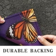 thumbnail image 6 of Purple Yellow Blue Butterfly Pattern Door Rugs,Washable Non Slip Door Mats Indoor,Decorative Door Mats,Entry Mat Indoor for Entrance,Bedroom,Kitchen,Bathroom,17"x30", 6 of 6