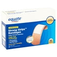thumbnail image 2 of Equate Antibacterial Strong Strips Bandages, 60 Ct, 2 of 4