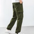 thumbnail image 4 of Vedolay Sweatpants with Pockets Men Casual Lightweight Loose Fit Drawstring Pants with Pockets Green,32, 4 of 5