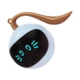 thumbnail image 2 of Robot de luz LED Methold ruta irregular inteligente carga USB juguete para gatos azul, 2 of 6