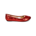 thumbnail image 2 of Cherish CF38 Women Metallic Confetti Round Toe Ballerina Flat, 2 of 5