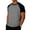 Gray Mens Long Sleeve Shirts, variant on Raglan T-Shirts for Men Color Blocked Pajama Tops Summer Casual Short Sleeve Crew Neck Graphic Tees Workout Tops