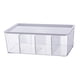 thumbnail image 2 of Estuche organizador de cosméticos, contenedor de maquillaje, caja de almacenamiento organizadora de escritorio multifuncional para barra de hisopo de, 2 of 9