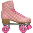 thumbnail image 2 of Impala Roller Skates - Pink/Tartan | Classic Quad Skates for Women and Men, US (Women’s) 10, 2 of 8