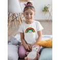 thumbnail image 2 of Image Conscious Studious Rainbow T-Shirt Toddler -Jay Fleck Designs, Unisex Regular Fit, 2 of 4