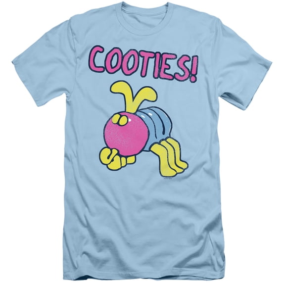 Cootie Ive Got Cooties S/S Adult 30/1 T-Shirt Light Blue