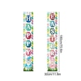 thumbnail image 3 of Easter Bunny And Egg Themed Couplets Porch Signs Hanging Banners And Outdoor Courtyard Decorations And Flags, 3 of 6