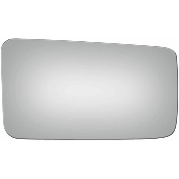 Convex Passenger Side Replacement Mirror Glass Fits 1983-1986 Toyota Camry W/O Baking Plate