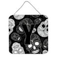 thumbnail image 7 of Carolines Treasures CJ2008-QDS66 Letter Q Day of the Dead Skulls Black Wall or Door Hanging Prints 6HX6W multicolor, 7 of 7