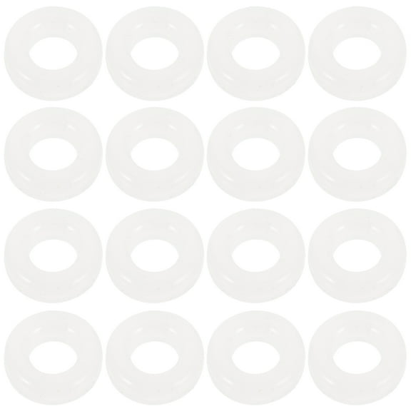 Toyvian Non-Slip Glasses Grips White 10 Pairs 0.5in