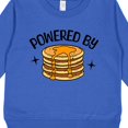 thumbnail image 3 of Inktastic Powered by Pancakes Toddler Sweatshirt, 3 of 4