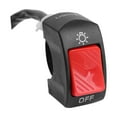 thumbnail image 1 of Bouton de Commande de Phare de Moto Installation Facile Remplace Marche/arrêt Rouge, 1 of 7