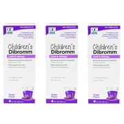 3 Pack - Quality Choice Children's Dibromm Cold & Allergy Liquid Grape 4 fl oz Each