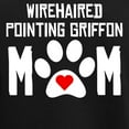 thumbnail image 3 of CafePress - Wirehaired Pointing Griffon Mom Pajamas - Women's Short Sleeve Print T-Shirt and Pants Dark Cotton Pajama Set, 3 of 7