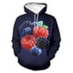 thumbnail image 5 of Sudadera con capucha con estampado de fruta, aguacate y limón, para hombre, ropa con estampado 3D de fresa y naranja, novedad en sudaderas con capucha para mujer, moda Harajuku y2k, 5 of 5