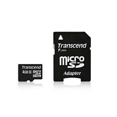 UPC 760557811725 product image for Transcend 4 GB Class 6 microSDHC Flash Memory Card TS4GUSDHC6 | upcitemdb.com