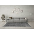 thumbnail image 3 of Ahgly Company Indoor Square Oriental Gray Industrial Area Rugs, 6' Square, 3 of 4