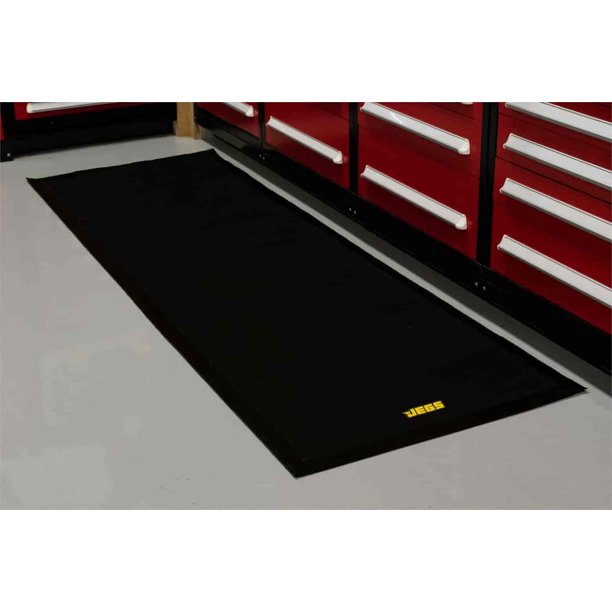 JEGS 80965 Garage Floor Mat 32 in. x 8 1/2 ft. Withstands Temperatures