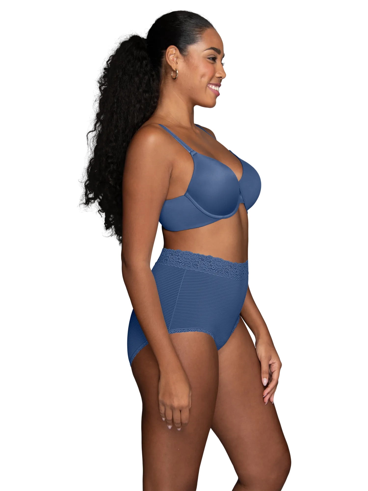 Vanity Fair Radiant Women's Underwire Bra - Back and Side Smoothing, Full Coverage T-Shirt Bra, Style 3476326