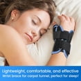 thumbnail image 3 of Velpeau Wrist Brace with Thumb Spica Splint for De Quervain's Tenosynovitis, Carpal Tunnel Pain, Stabilizer for Tendonitis, Arthritis, Sprains & Fracture Forearm Support Cast (Short, Right Hand-S), 3 of 7