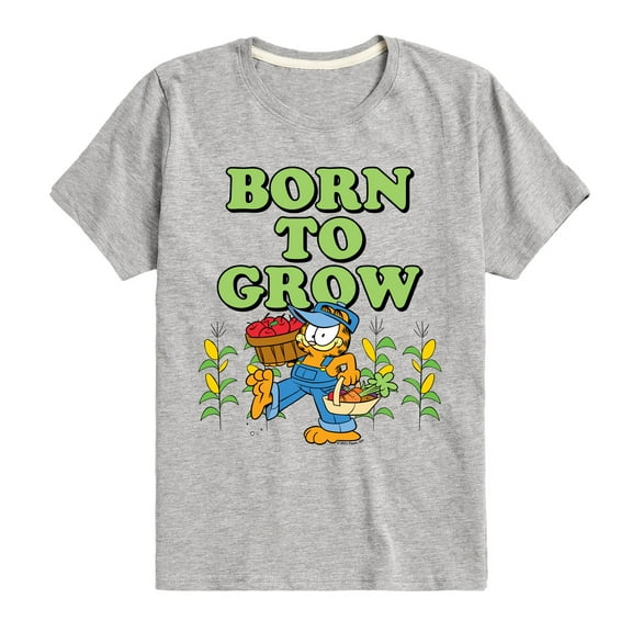 Garfield - Born To Grow - Toddler & Youth Short Sleeve Graphic T-Shirt