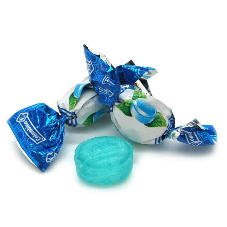 SweetGourmet Delicate Mint Drops | Wrapped Bulk Mini Hard Candy | 2.2Lb
