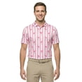 thumbnail image 6 of Birdie Bound Men's and Big and Tall Men's Beverly Flamingo Print Polo Shirt, Sizes XS-4XLT, 6 of 6