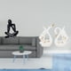 thumbnail image 2 of Escultura Abstracta Moderna Y Elegante De Cisne De Cerámica, Adornos Coleccionables Decorativos Para Estantería De Sala De Estar, Armario, Decoración Del Hogar., 2 of 8
