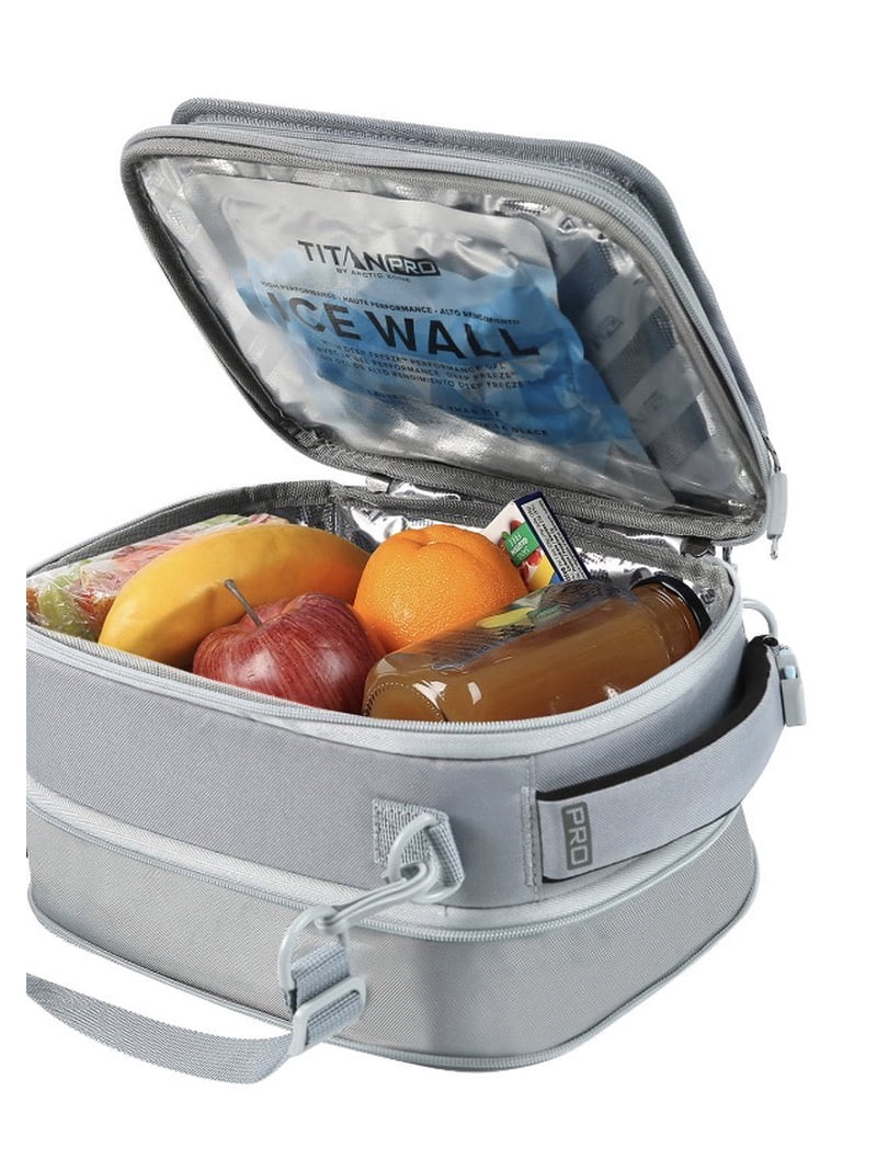 Titan PRO Expandable Lunch Box with Ice Walls & Bento Box Leak