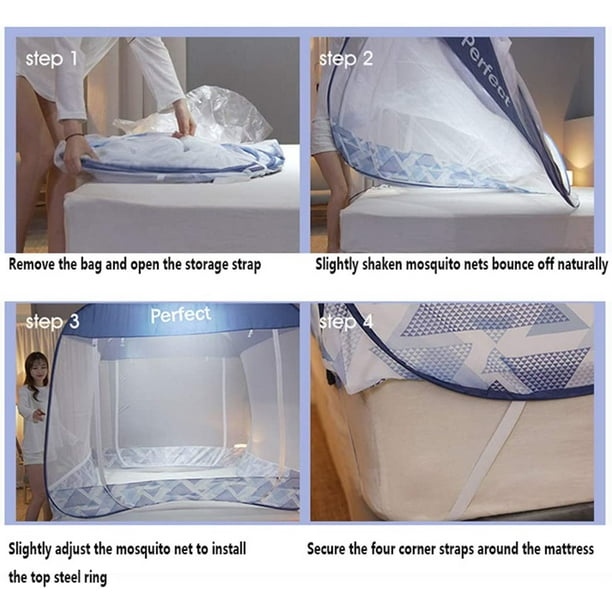 Double Bed,Single Bed Mosquito Nets, Packaging Type: Plastic Bag