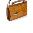 thumbnail image 4 of Bolso Crossbody A ÁNGELOZANO Lupita mostaza en Sintético Tipo Charol con Grabado Cincelado, 4 of 6