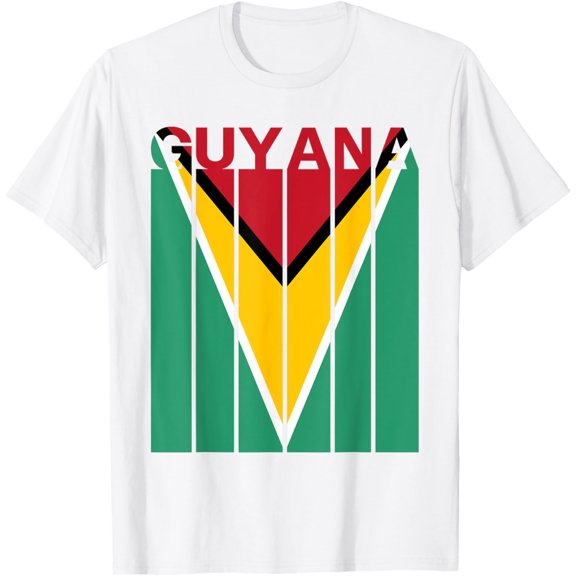 Guyana Flag T-Shirt mens t shirt,white,women,funny,misfits,men,journey