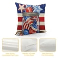 thumbnail image 4 of SHANXI Pillow Covers Stars USA Flag in Vase Decor Holiday Pillow Case Decorations for Sofa Couch 12x12in, 4 of 5