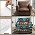 thumbnail image 5 of FKELYI Stretch Couch Cover for Living Room Armchair Slipcover with Individual Cushion Cover Aztec Tribal Geometric Print Non-Slip Washable Furniture Protector Sofa Decor, 5 of 7