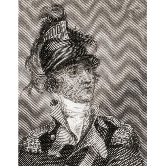 Benjamin Tallmadge - 1754 to 1835 Member of The United States House of Representatives & Spymaster For George Washington During The American Revolutionary War Poster Print - 24 x 32 - Large