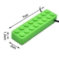 thumbnail image 5 of Paquete de 4 collares masticables sensoriales para niños pequeños con autismo, 5 of 5