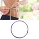 thumbnail image 5 of Aro de fitness con peso, 6 secciones, desmontable, bicolor, para adelgazar abdomen y cintura, morado y gris, 5 of 12