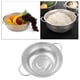 thumbnail image 1 of P, juego de 3, es microperfora de acero inoxidable para escurrir, enjuagar, var, , , frutas - 12,4 pulgadas 124 pulgadas Soledad Cesta del colador, 1 of 10
